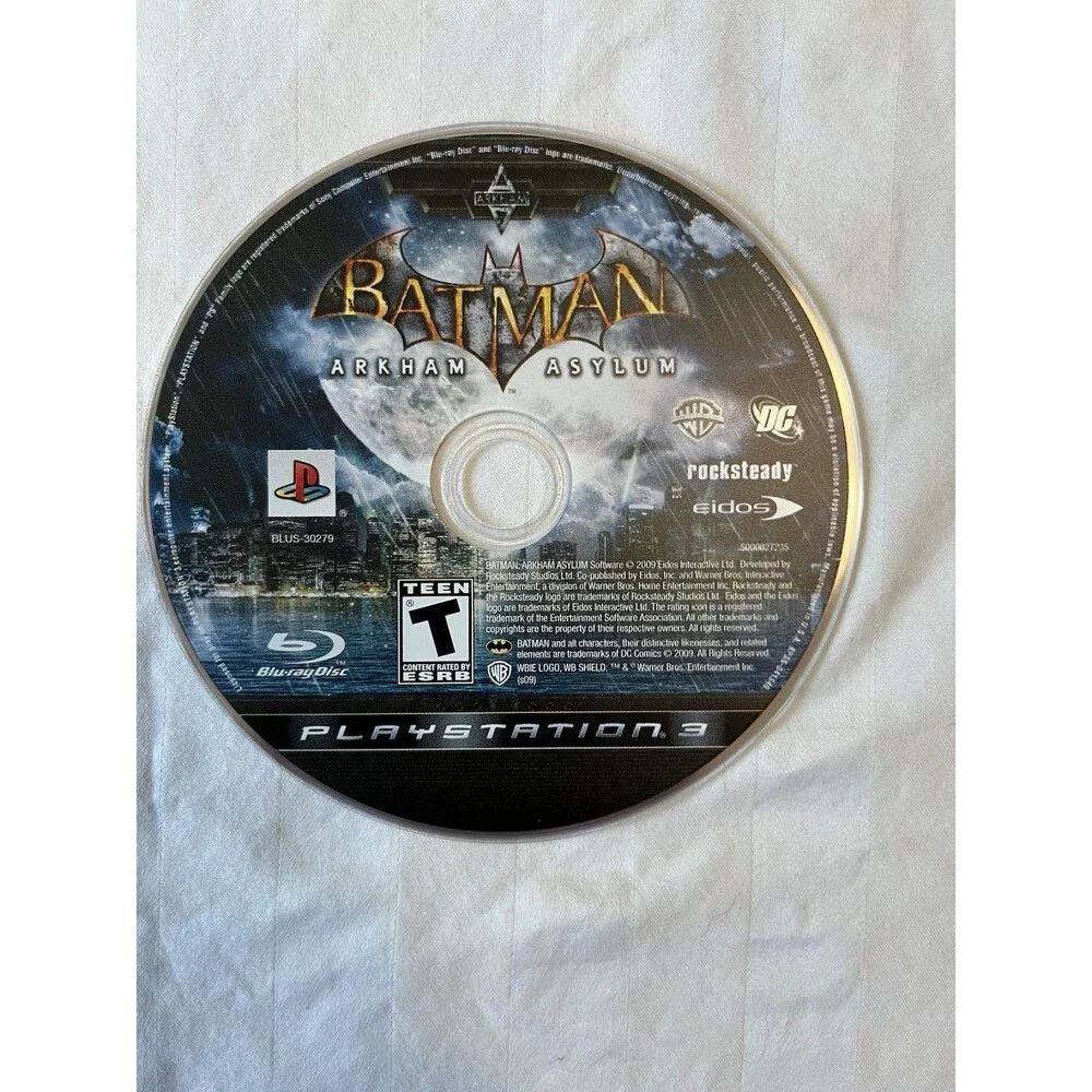 Batman: Arkham Asylum - Sony Playstation 3 - Complete Official
